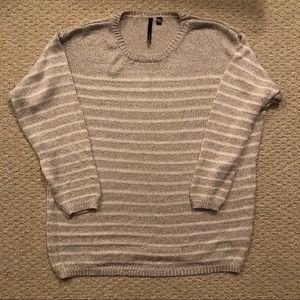 Joes jeans metallic 3/4 sleeve sweater